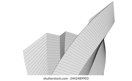 abstract geometric background vector illustration