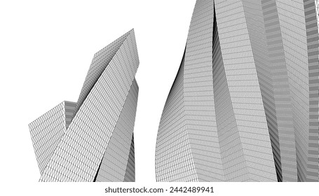ilustración vectorial de fondo geométrico abstracto