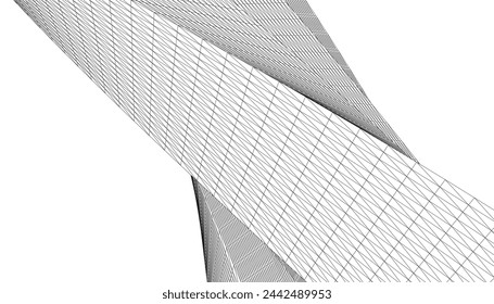 ilustración vectorial de fondo geométrico abstracto