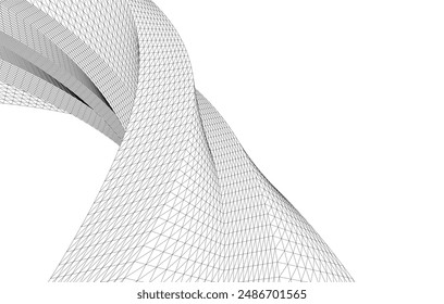 abstract geometric background vector illustration