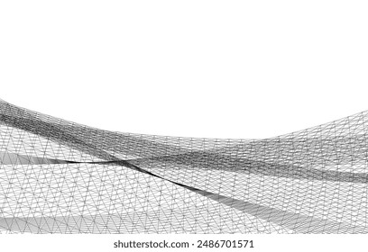 abstract geometric background vector illustration