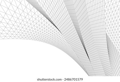 abstract geometric background vector illustration