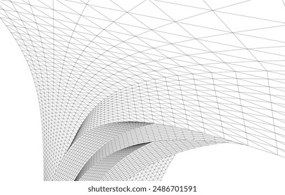 abstract geometric background vector illustration