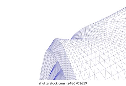 Ilustración vectorial de fondo geométrico abstracto