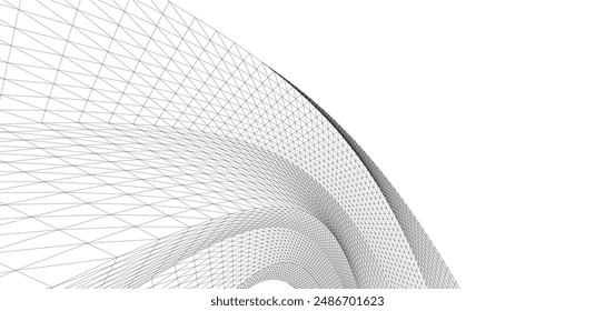 abstract geometric background vector illustration