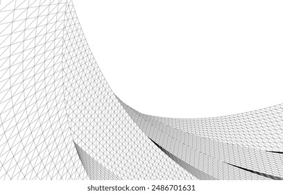 abstract geometric background vector illustration