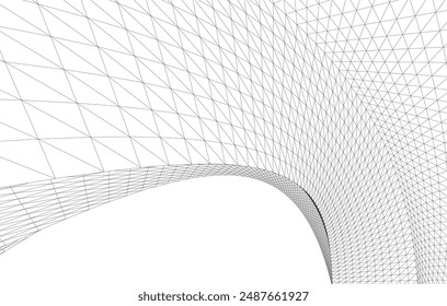 Abstrakte geometrische Hintergrund-Vektorillustration