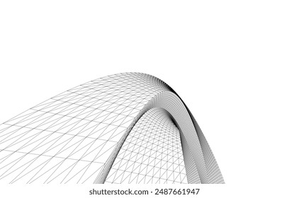 Abstract geometric background vector illustration