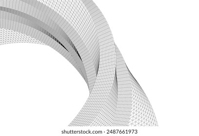 Ilustración vectorial de fondo geométrico Abstractas