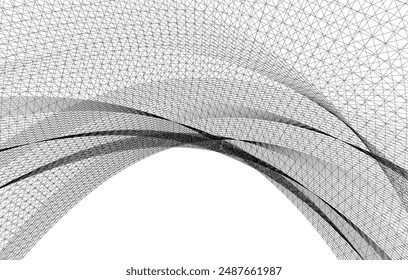 Ilustración vectorial de fondo geométrico Abstractas