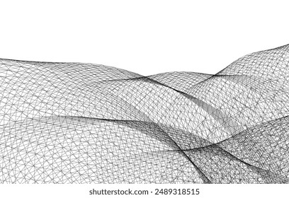 Ilustración vectorial de fondo geométrico abstracto