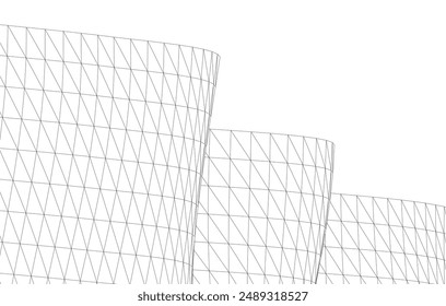 abstract geometric background vector illustration