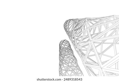 abstract geometric background vector illustration