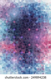 Abstract geometric background. Vector illustration.