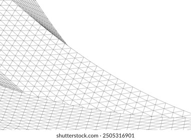 Abstract geometric background vector illustration