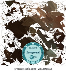 Abstract geometric background. Vector illustration. EPS 10.