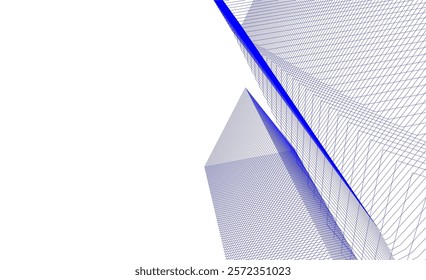 Abstract geometric background vector illustration