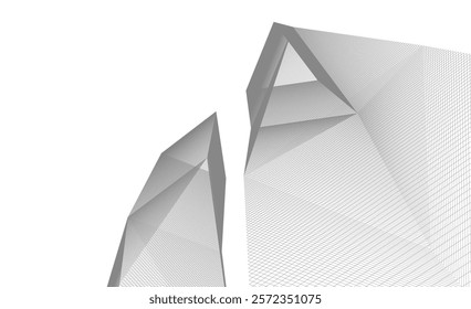 Abstract geometric background vector illustration