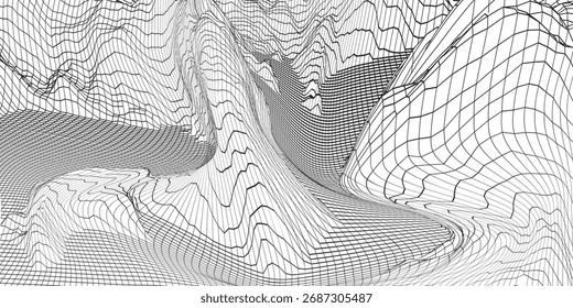 abstrakte geometrische Hintergrund, Vektorgrafik