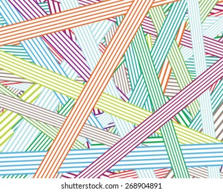 Abstract geometric background. Vector illustration