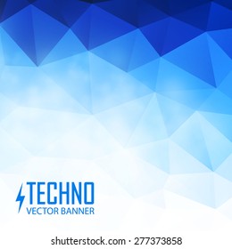 Abstract geometric background.  Vector illustration