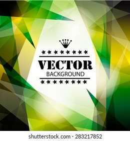 Abstract Geometric background. Vector illustration