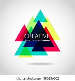 Abstract Geometric Background. Vector illustration
