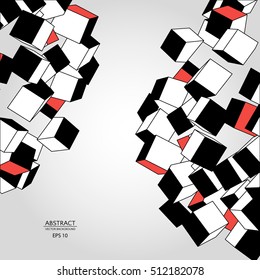 Abstract geometric background. Vector illustration EPS 10
