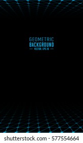 Abstract geometric background. Vector and illustration.