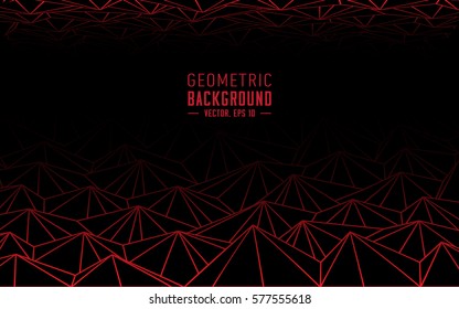 Abstract geometric background. Vector and illustration.
