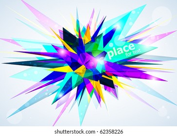 Abstract geometric background. vector illustration