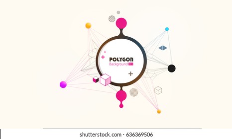 Abstract Geometric Background Vector Illustration