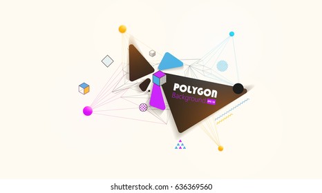 Abstract Geometric Background Vector Illustration