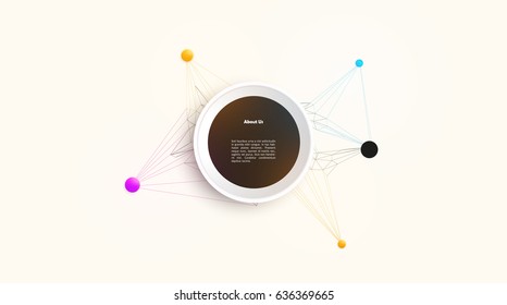 Abstract Geometric Background Vector Illustration