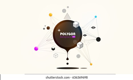 Abstract Geometric Background Vector Illustration