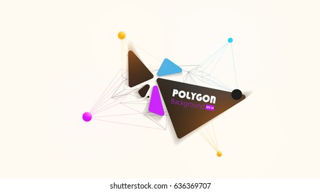 Abstract Geometric Background Vector Illustration