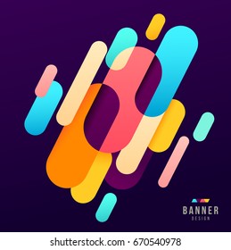 Abstract geometric background. Vector illustration.