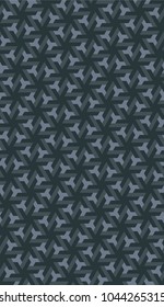 Abstract geometric background. Vector ornament based on triangular mesh. A pattern of six-pointed stars. Colorful background of interwoven stripes.