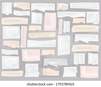 Abstract geometric background.
Vector in pastel colors.