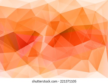 Abstract  geometric background. Vector Polygon Illustration