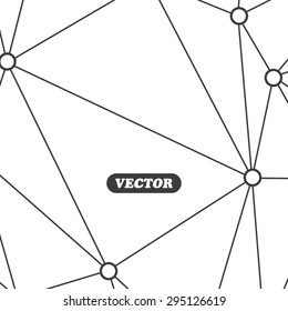 Abstract geometric background, vector polygonal element