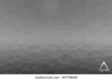 Abstract Geometric Background. Vector Polygonal Background.