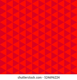 Abstract geometric background. Vector seamless triangle pattern. Festive background.