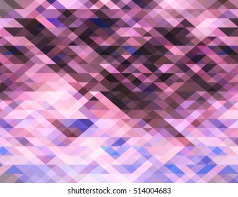 Abstract geometric background. Vector. Sparkling amethyst