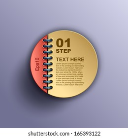 Abstract geometric background, Vector web element design, website