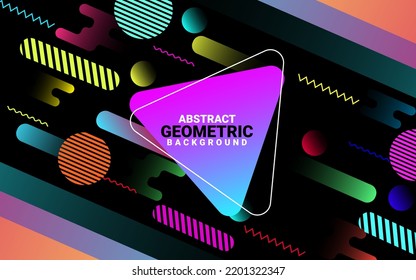 Abstract geometric background, vektor eps 10