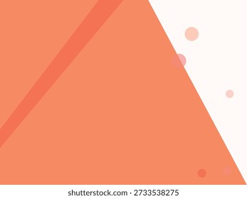 Fondo geométrico Abstractas con patrón diagonal naranja vibrante y detalles punteados sutiles, diseño minimalista moderno con una composición limpia y un efecto de gradiente suave