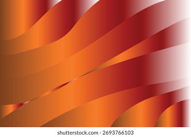 Abstract geometric background with warm orange and brown color gradient