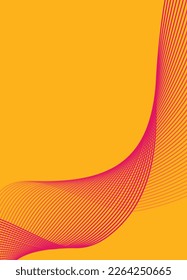Abstract geometric background with wavy line pattern. Vector covers design. Poster template.