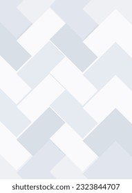 Abstrakter geometrischer Hintergrund mit weißen und grauen Rechtecken.